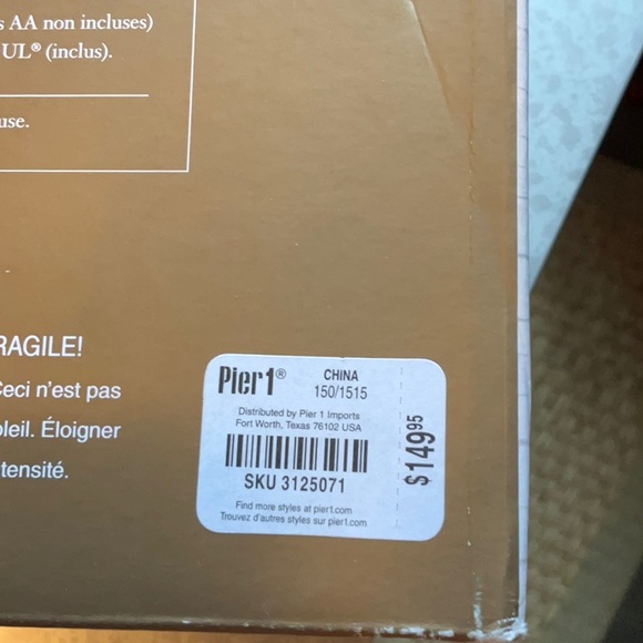 BNWT Pier 1 Christmas Musical Carrousel - Picture 7 of 7